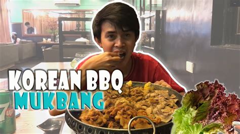 FIRST SAMGYEOPSAL MUKBANG .
